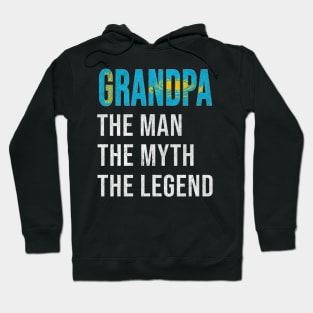 Grand Father Kazakhstani Grandpa The Man The Myth The Legend - Gift for Kazakhstani Dad With Roots From  Kazakhstan Hoodie